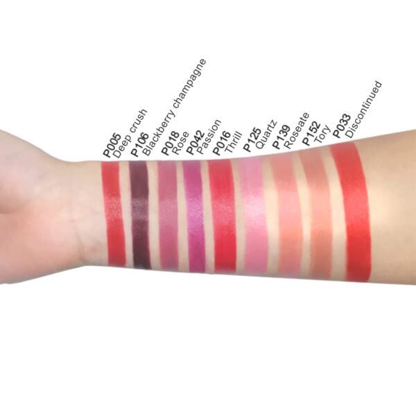 Lipstick Passion - P042 | Vegan, Paraben Free, Vitamin E intensifies lip hydration - Imagen 3