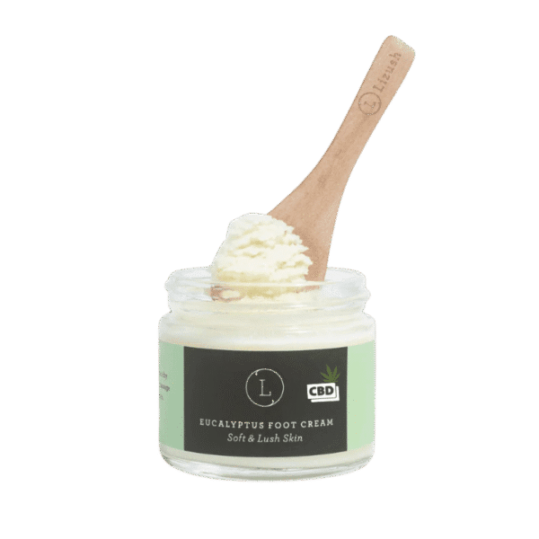 CBD Eucalyptus Shea Butter Foot Cream with CBD